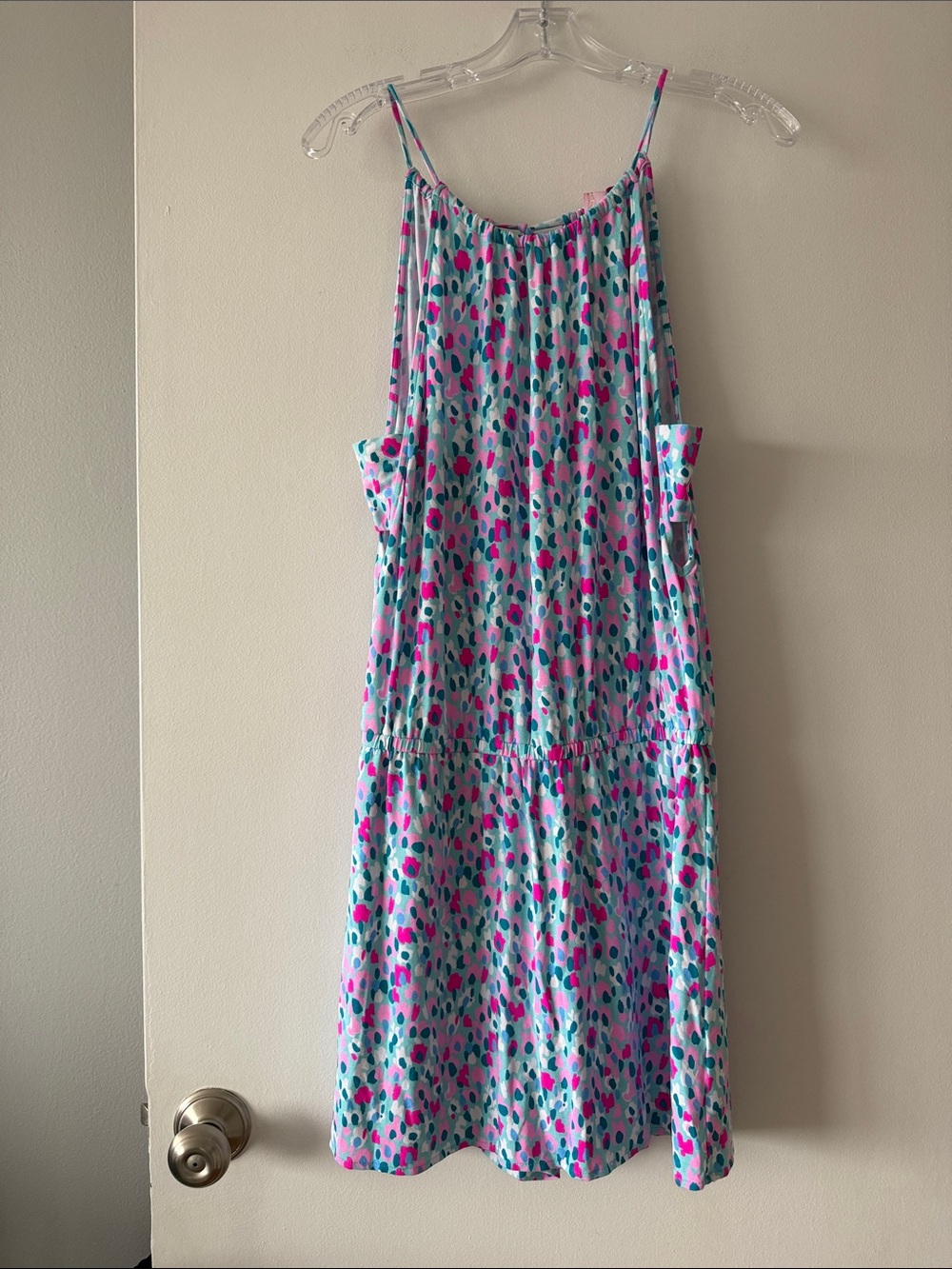 Lilly Pulitzer Gianni Skort Romper Small Hottie Dottie Halter Dress Pocket